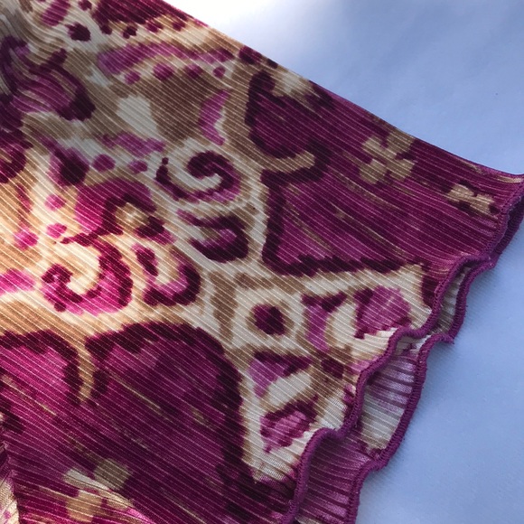 🌻3/25🌻 AD Pleated Blouse Distressed Beading - Picture 7 of 7